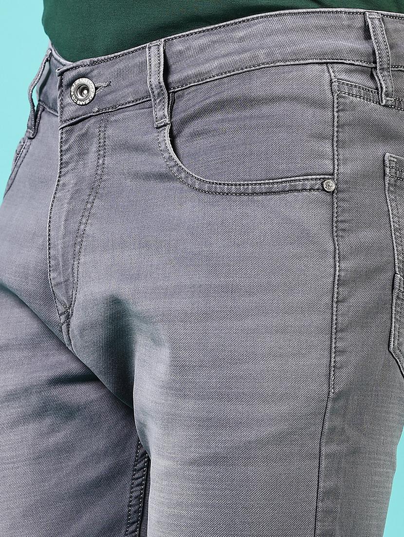 men solid mid rise slim fit jean - 21765865 - Standard Image - 5