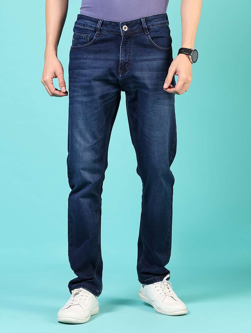 men solid mid rise relaxed fit jean - 21765868 -  Zoom Image - 0