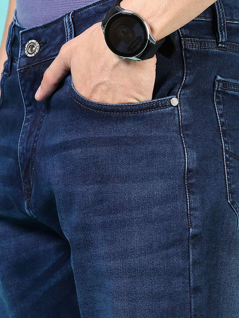 men solid mid rise relaxed fit jean - 21765868 -  Standard Image - 5