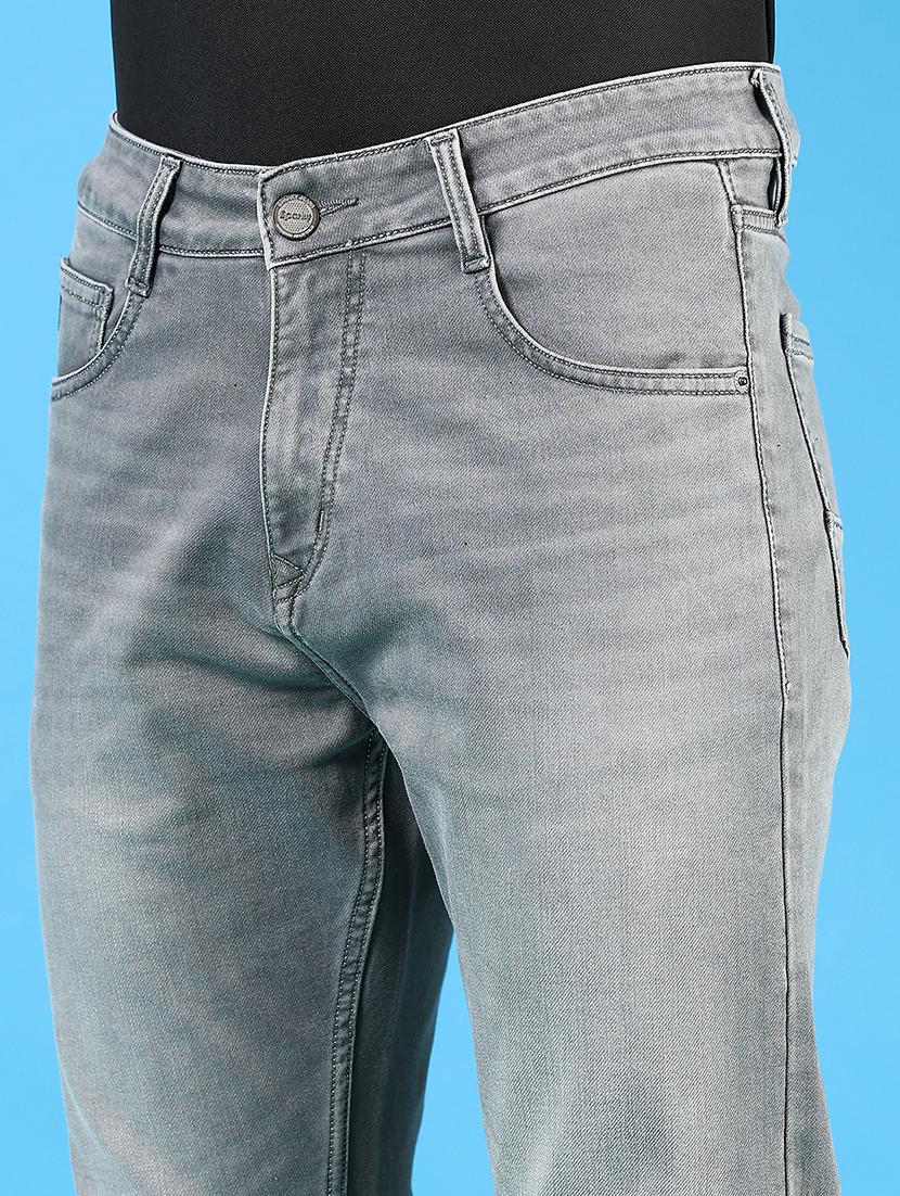 men solid mid rise slim fit jean - 21765877 - Standard Image - 5