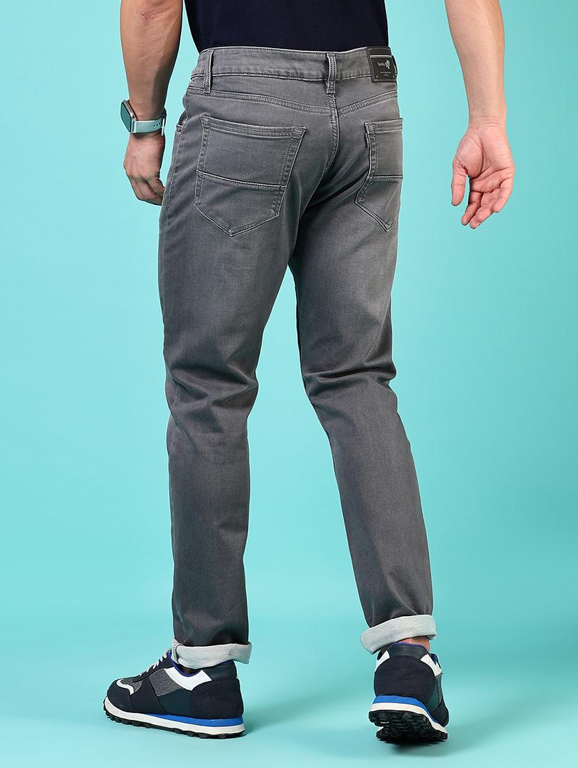 men solid mid rise relaxed fit jean - 21765878 - Standard Image - 3