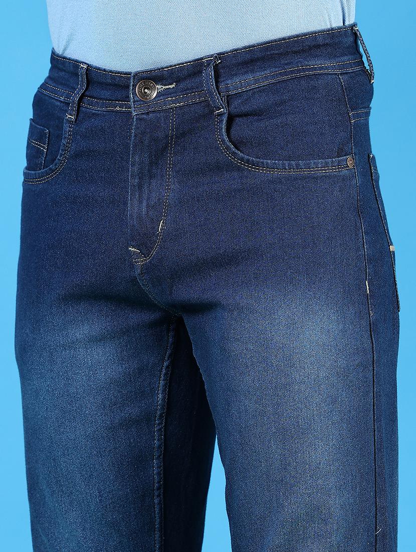 men solid mid rise relaxed fit jean - 21765879 - Standard Image - 5