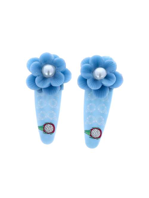 women's porcelain flower hair clips - 21766205 -  Standard Image - 0