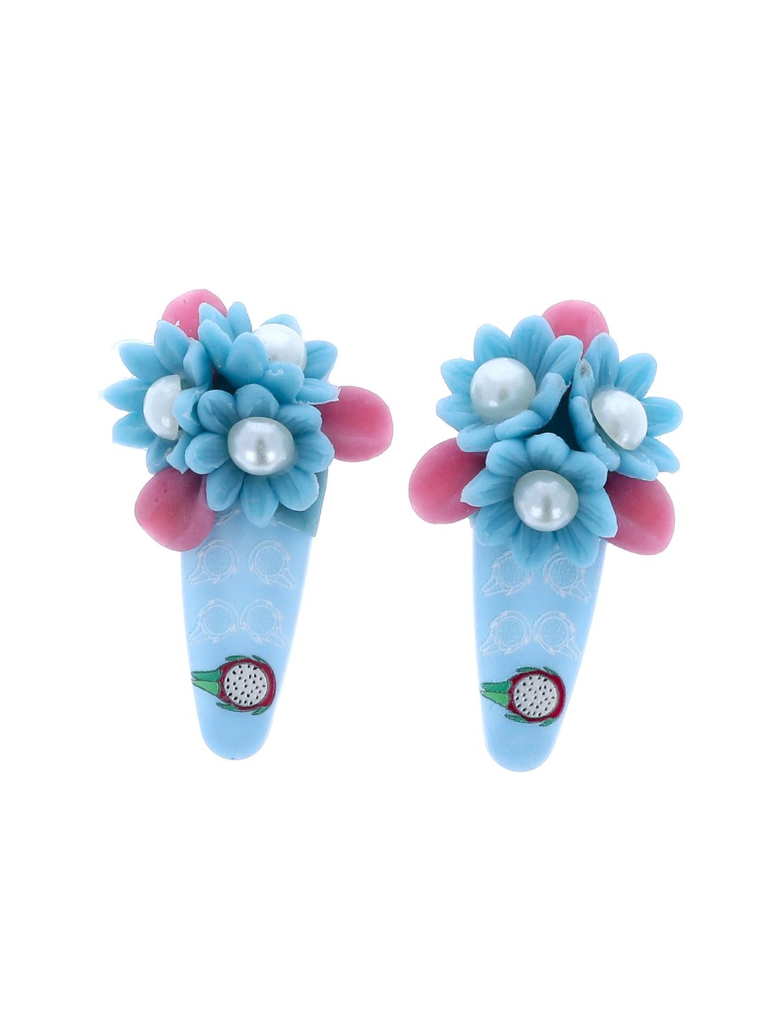 women's porcelain flower hair clips - 21766208 -  Zoom Image - 0