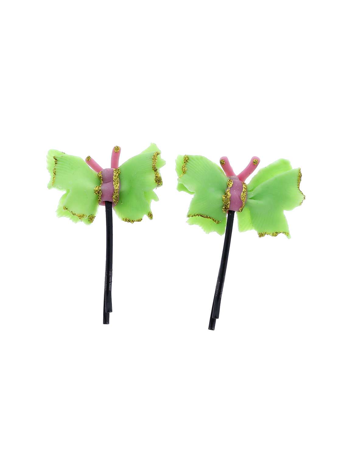 women's porcelain flower hair clips