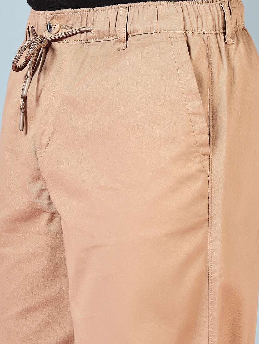 men mid rise solid parachute pant - 21766235 -  Standard Image - 5