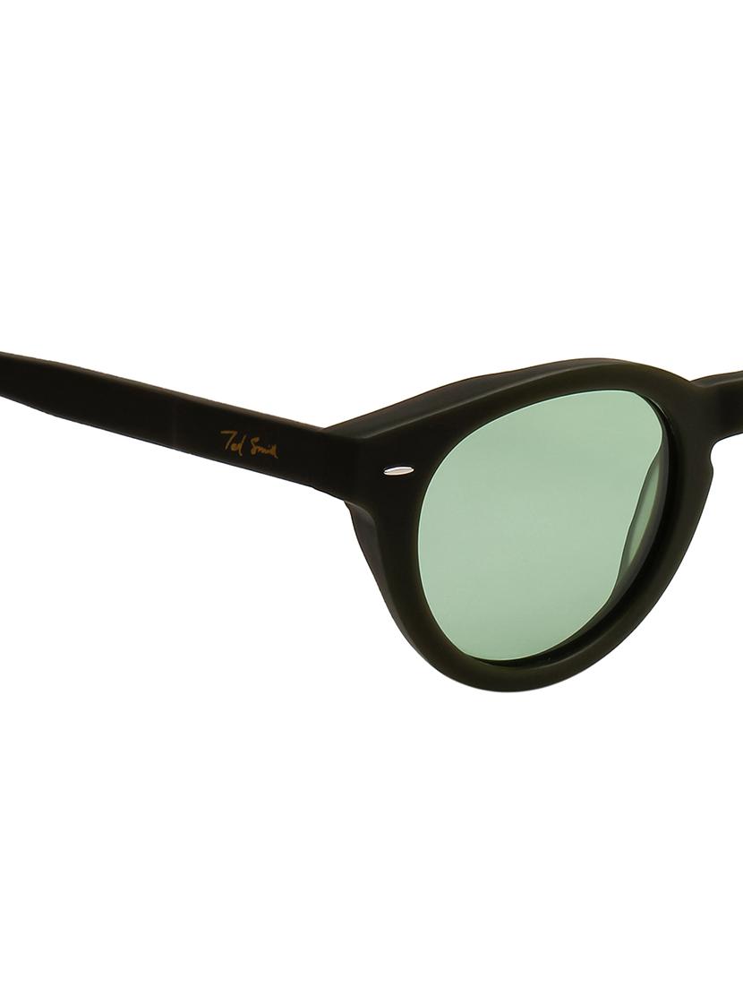 ted smith unisex candy green premium italian acetate sunglasses with polarized lenses. - 21766347 - Standard Image - 5