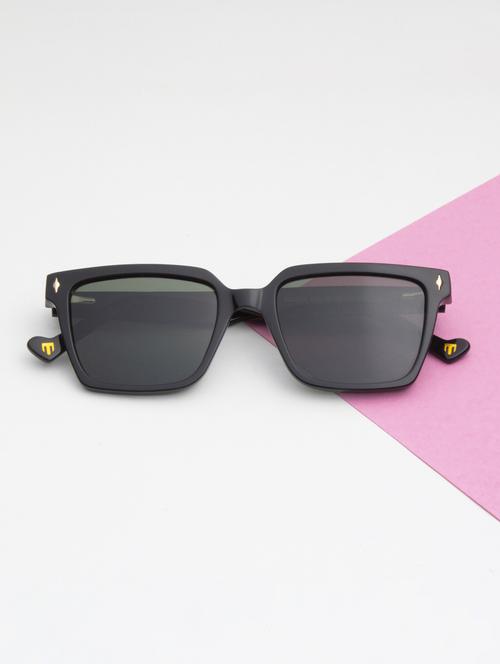 ted smith unisex green premium italian acetate sunglasses with polarized lenses. - 21766348 -  Standard Image - 0