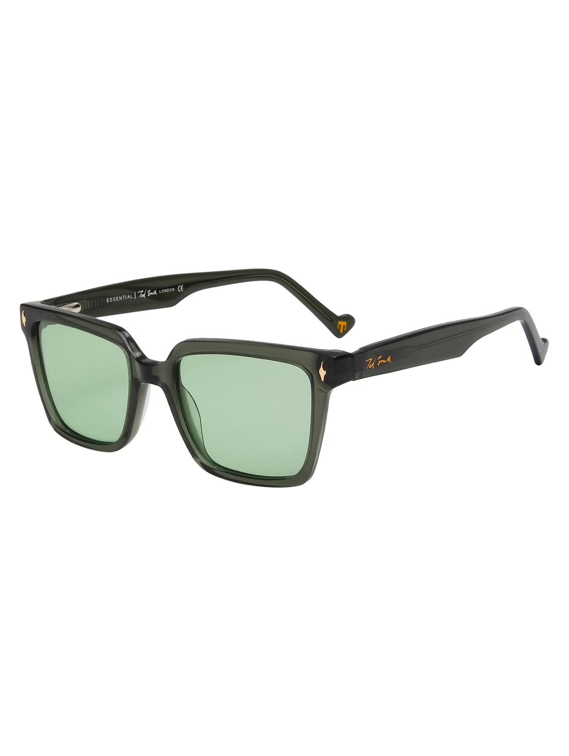 ted smith unisex candy green premium italian acetate sunglasses with polarized lenses. - 21766350 - Standard Image - 3