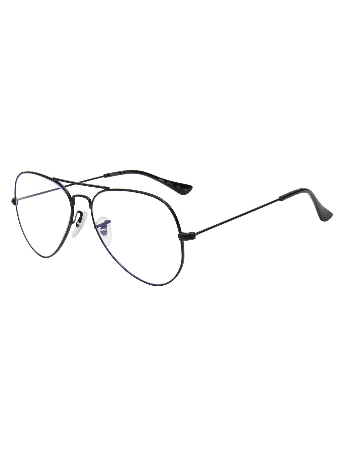 ted smith unisex clear premium metal sunglasses with polarized lenses. - 21766373 - Standard Image - 3