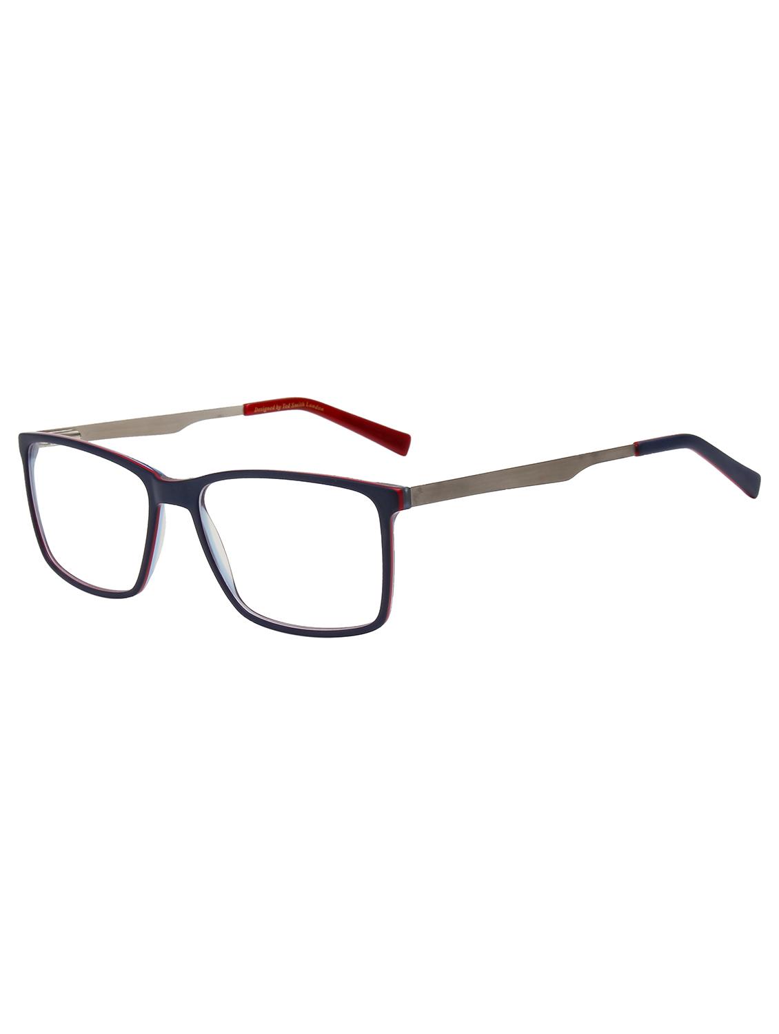 ted smith blue rectangle premium italian frames for unisex - 21766390 - Standard Image - 3