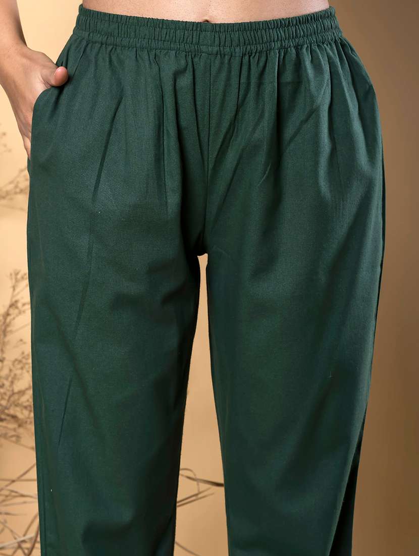 women three quarter sleeve ethnic co-ord set - 21766715 -  Standard Image - 5