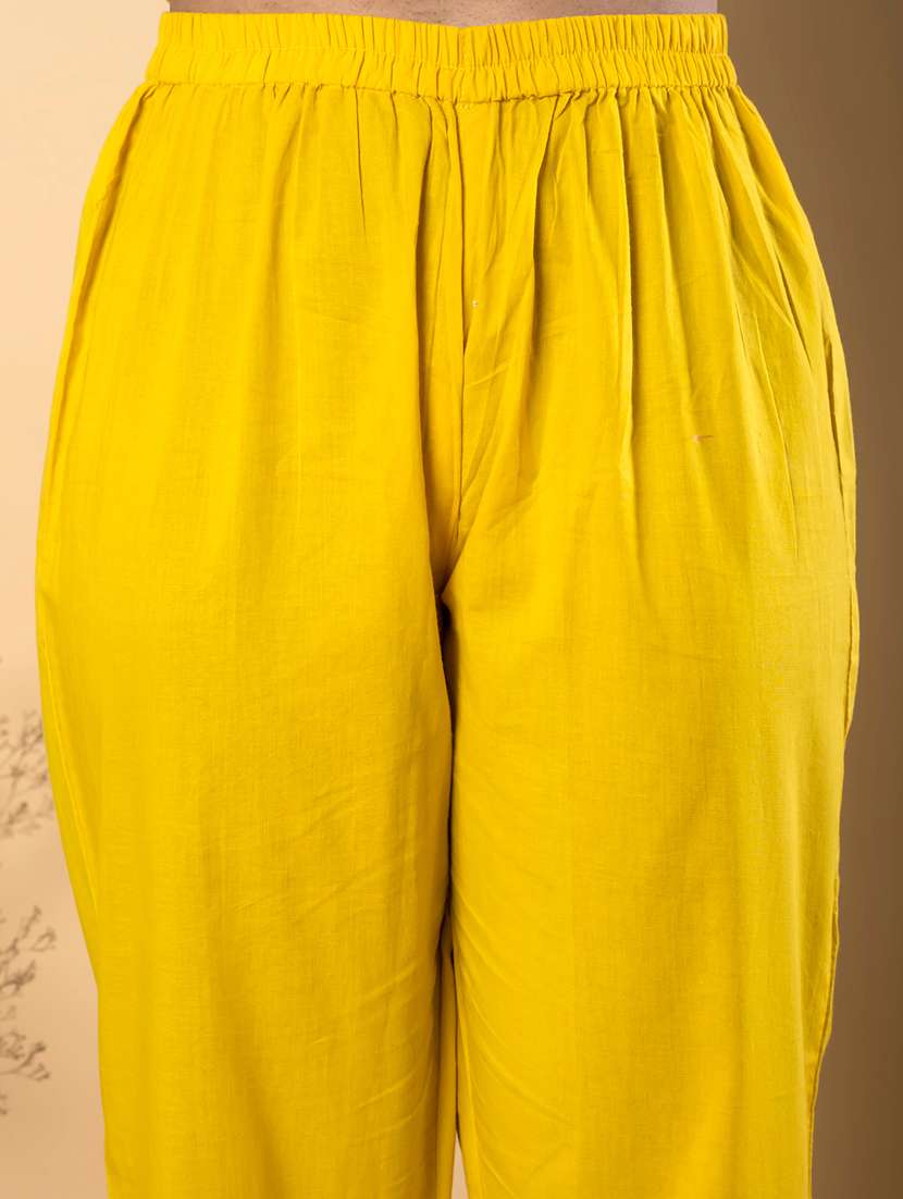 women three quarter sleeve kurta pant with dupatta set - 21766751 -  Standard Image - 5