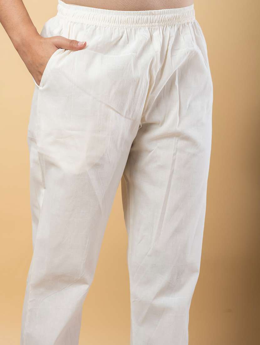 women three quarter sleeve kurta pant with dupatta set - 21766789 -  Standard Image - 5