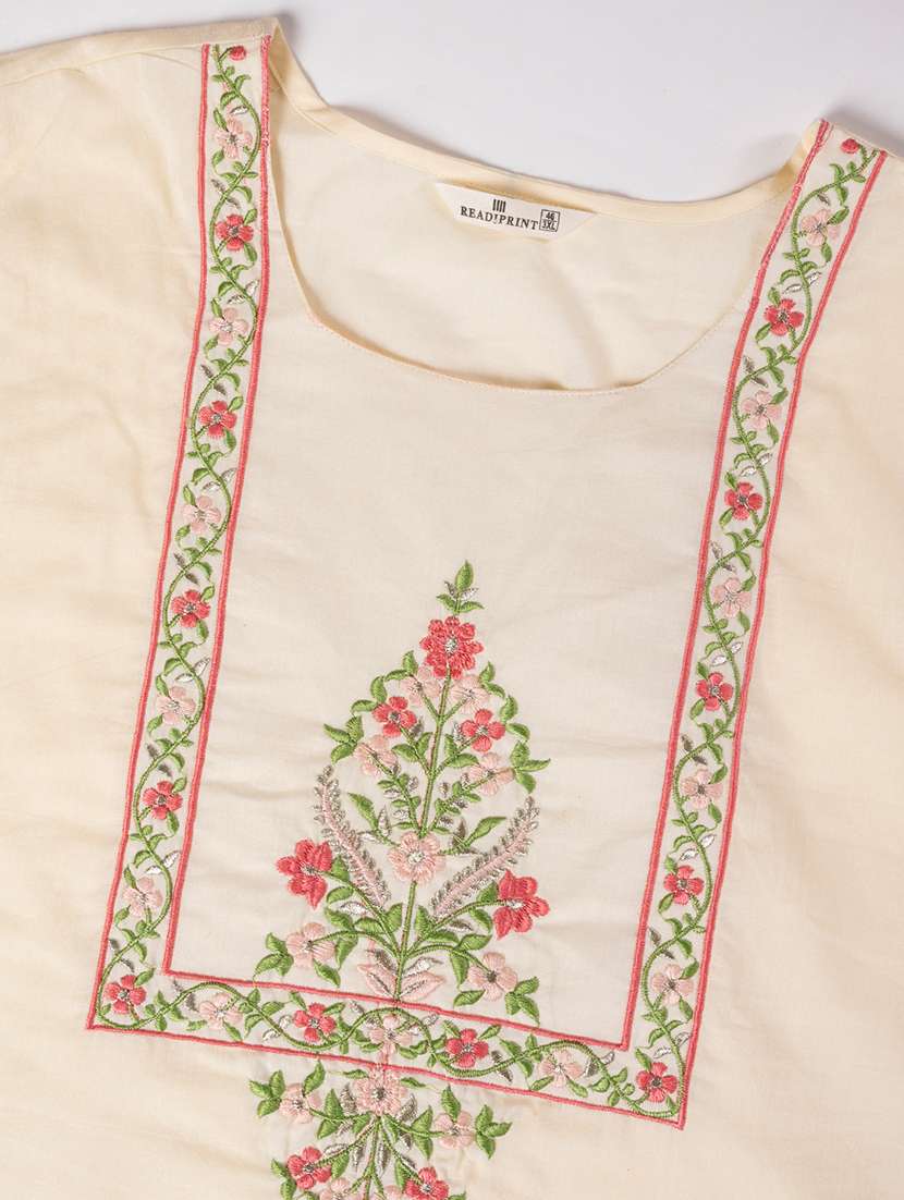 women plus size three quarter sleeve kurta pant set - 21766896 -  Standard Image - 5