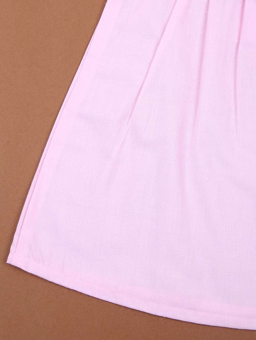 girls embroidered round neck sleeveless frock - 21767076 -  Standard Image - 3