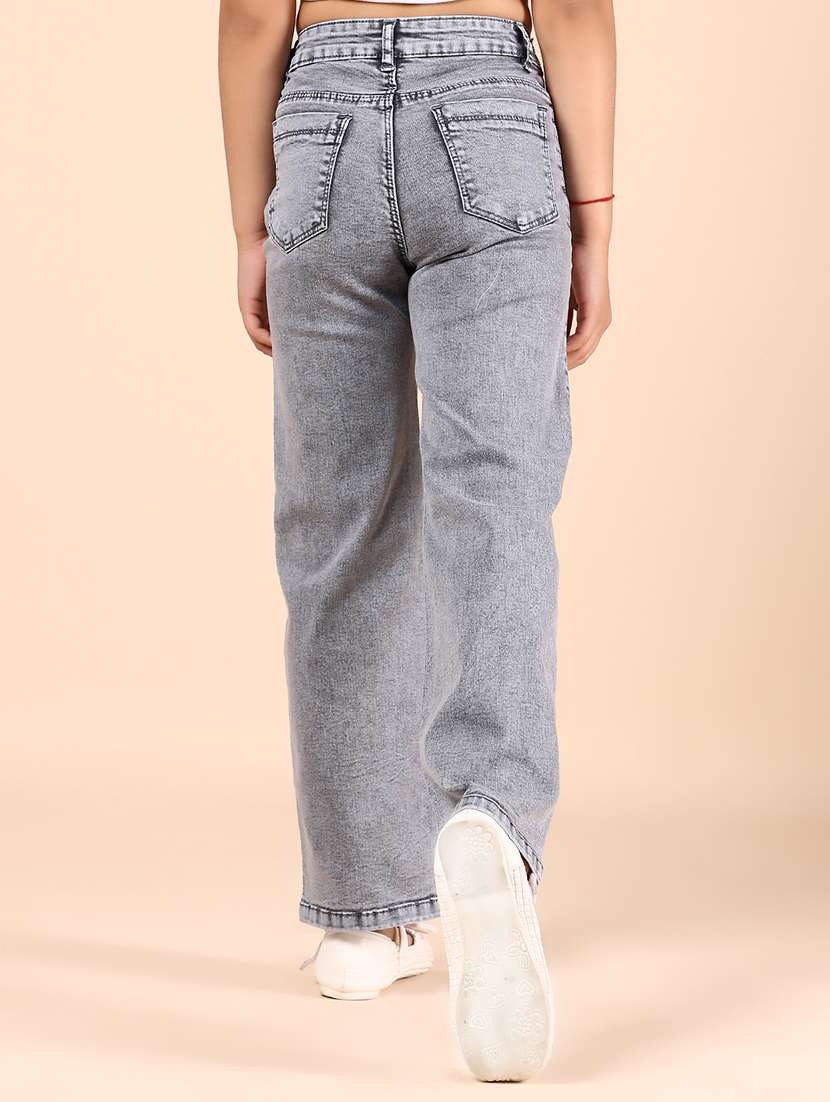 grils solid mid rise bootcut jean - 21767104 - Standard Image - 3