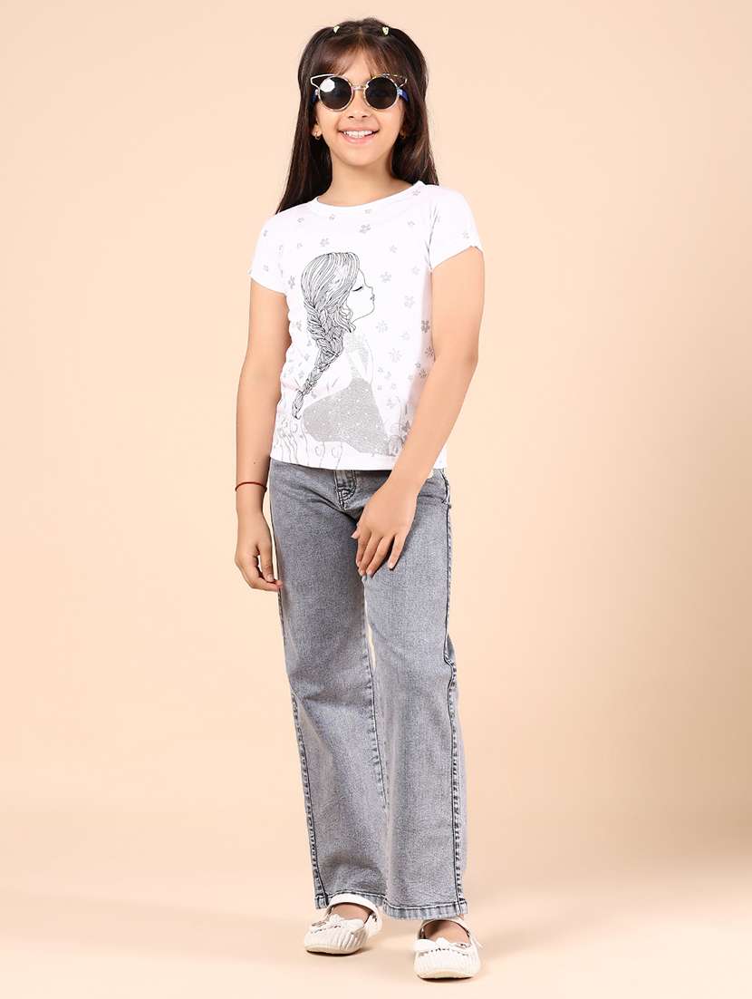 grils solid mid rise bootcut jean - 21767104 - Standard Image - 5