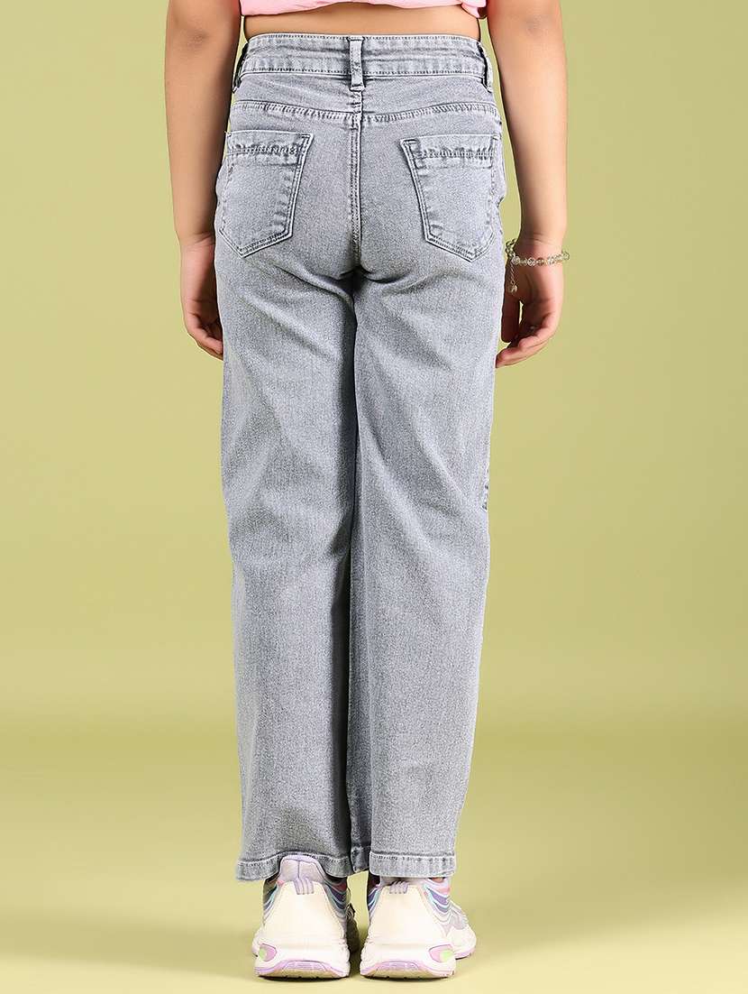 grils solid mid rise bootcut jean - 21767110 - Standard Image - 3