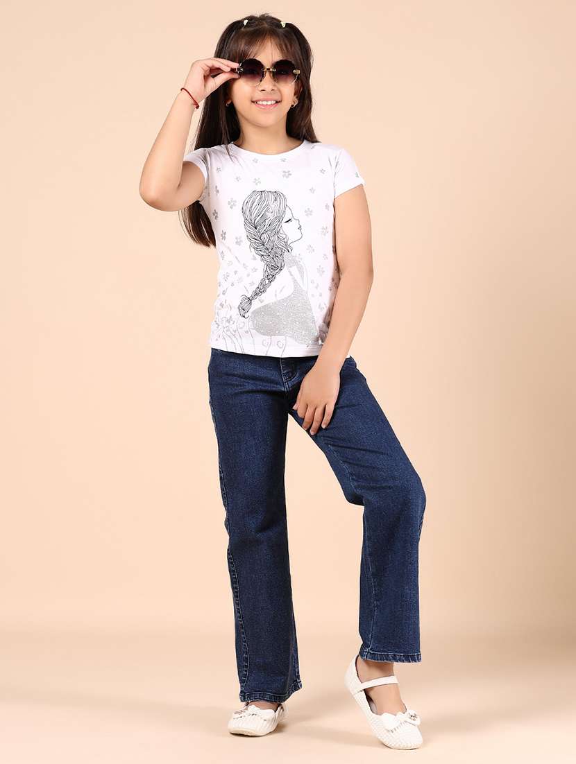 grils solid mid rise bootcut jean - 21767199 -  Standard Image - 5