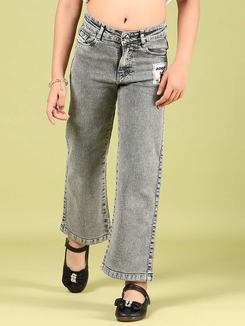 grils solid mid rise bootcut jean - 21767202 - Zoom Image - 0