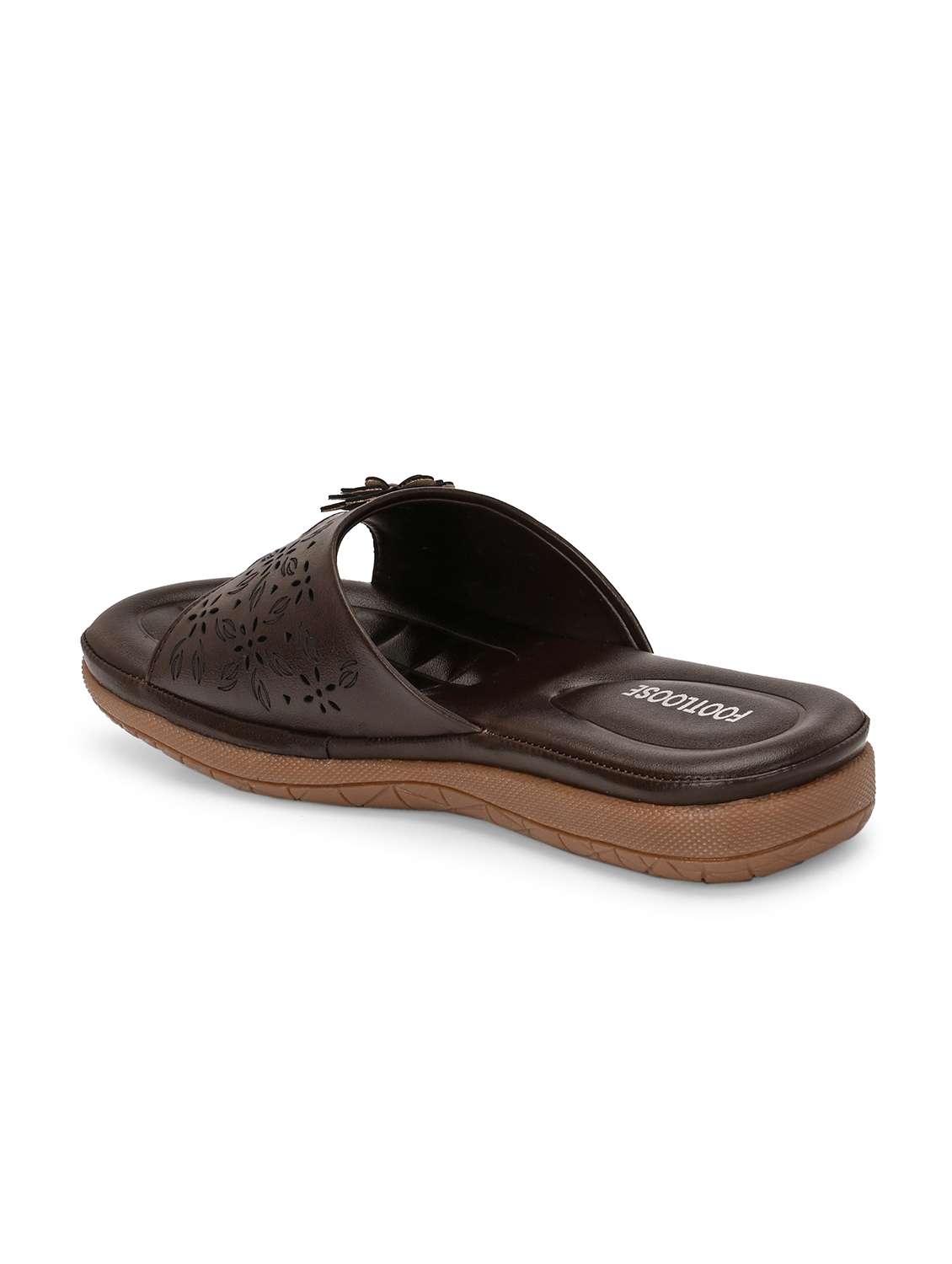 women cutwork detailed toe separator flats - 21767953 -  Standard Image - 5