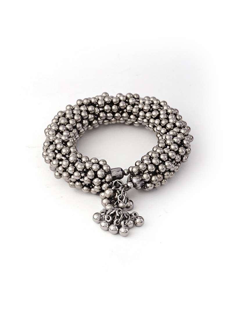 silver alloy fashion bangle bracelet