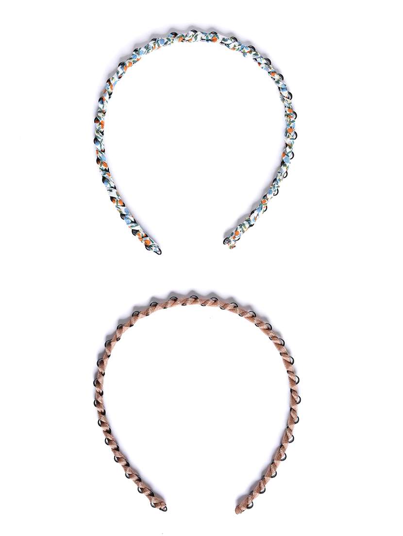 women multi colored plastic hairband 