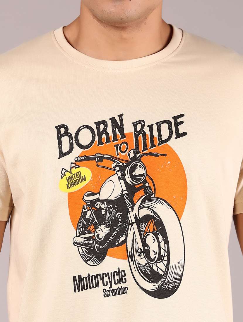 men printed short sleeve regular fit t-shirt - 21784499 - Standard Image - 3