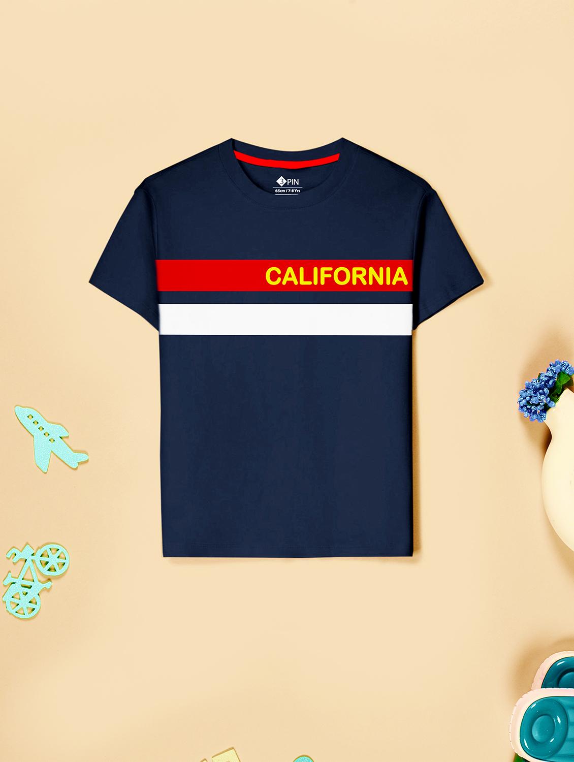 kids pack of 5 printed short sleeves t-shirt - 21785139 - Standard Image - 3