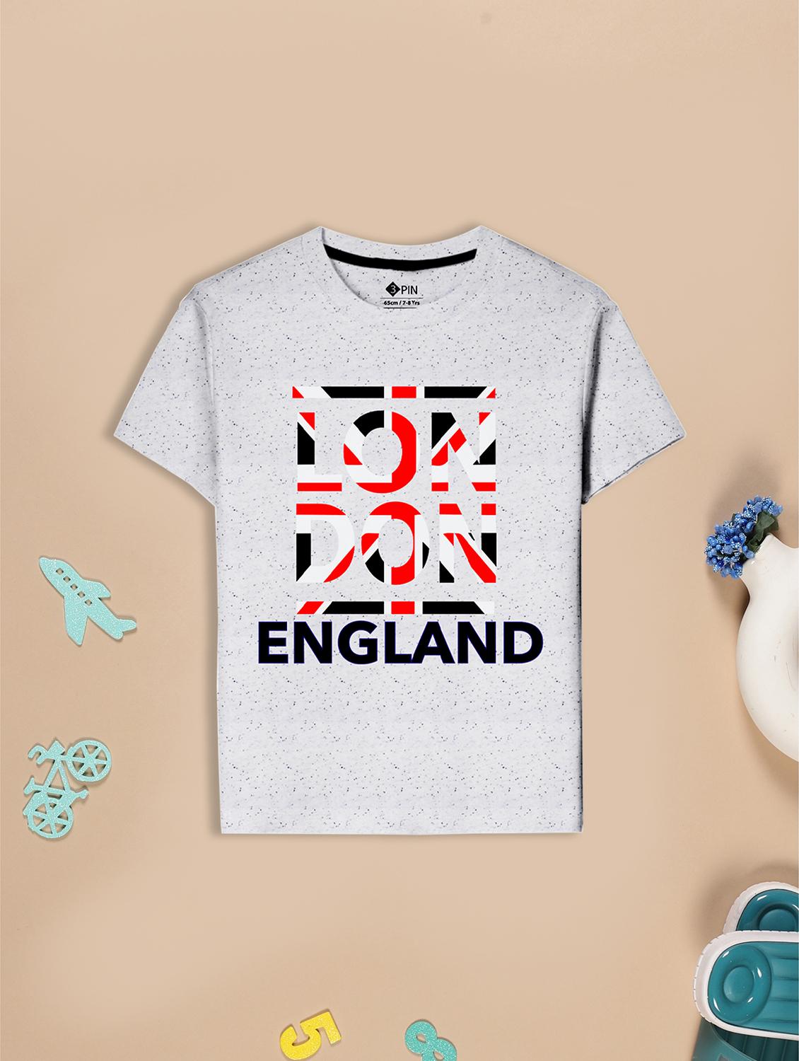 kids pack of 5 printed short sleeves t-shirt - 21785139 - Standard Image - 5