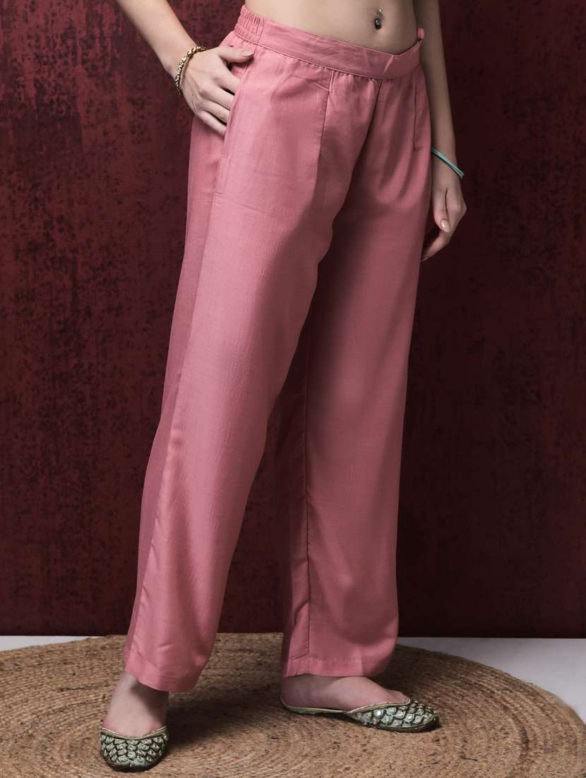 women three quarter sleeve kurta pant with dupatta set - 21785515 - Standard Image - 5