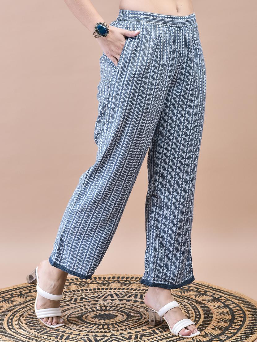 women three quarter sleeve kurta pant with dupatta set - 21785520 - Standard Image - 5