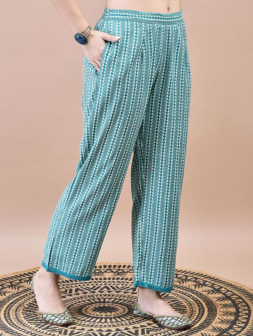 women three quarter sleeve kurta pant with dupatta set - 21785521 - Standard Image - 5
