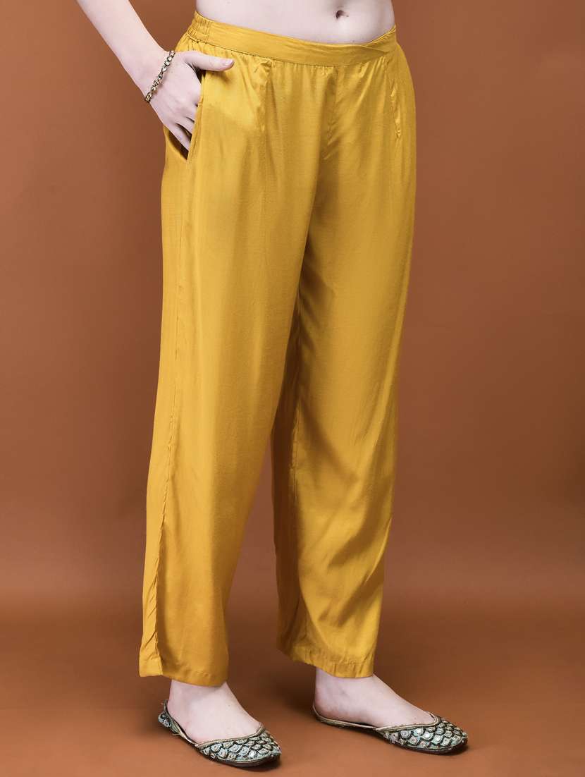 women three quarter sleeve kurta pant with dupatta set - 21785525 - Standard Image - 5
