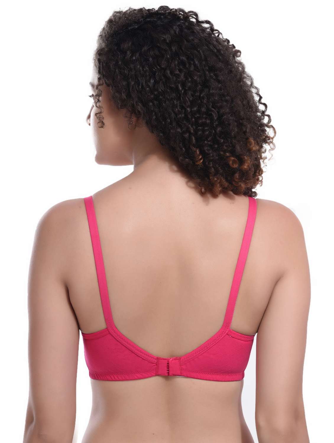 women pack of 2 solid non padded regular bra - 21786640 -  Standard Image - 3
