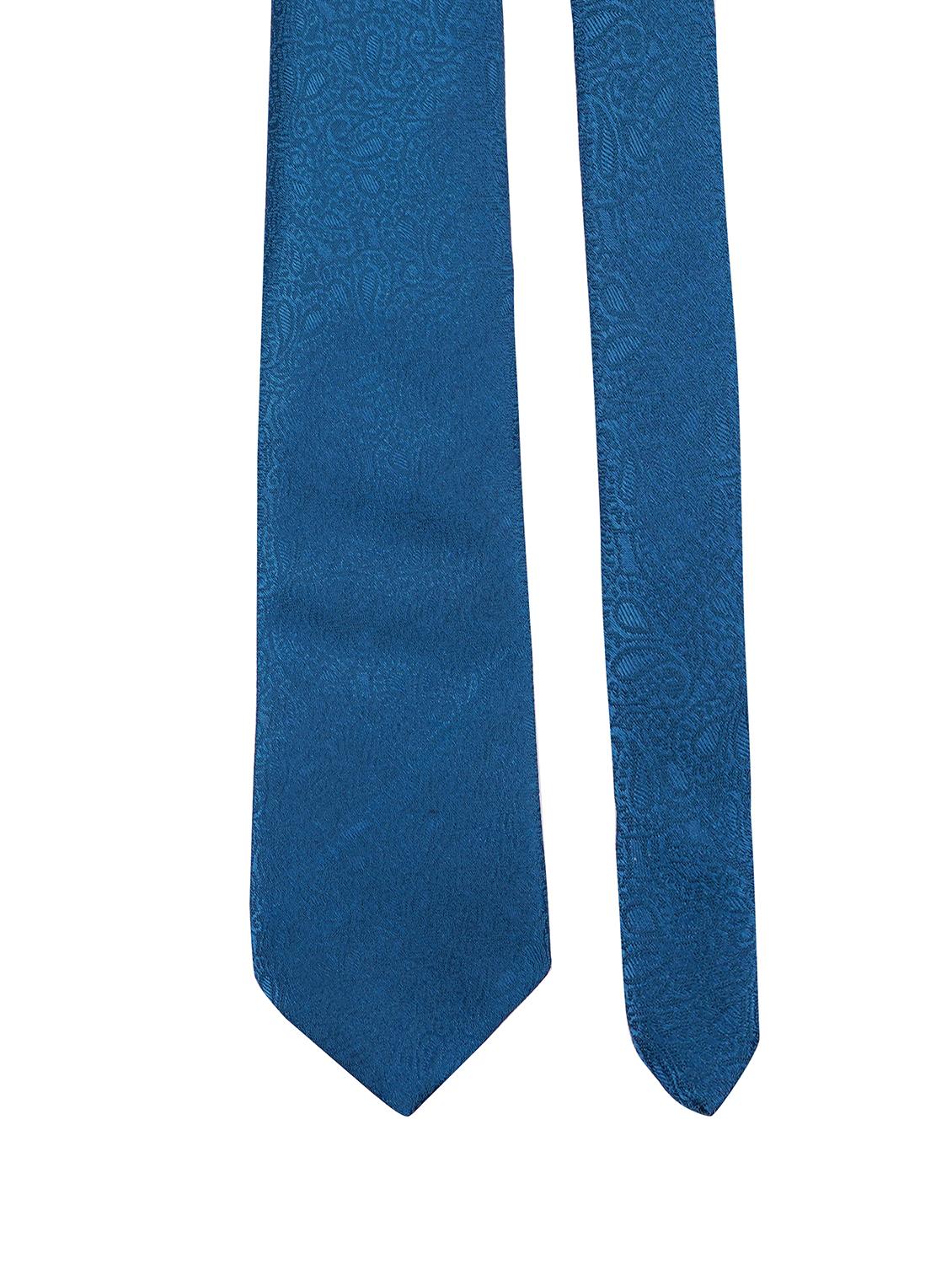 men textured neck tie with pocket square - 21786644 - Standard Image - 3