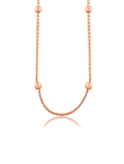 brown brass chain necklace - 21788833 - Standard Image - 0