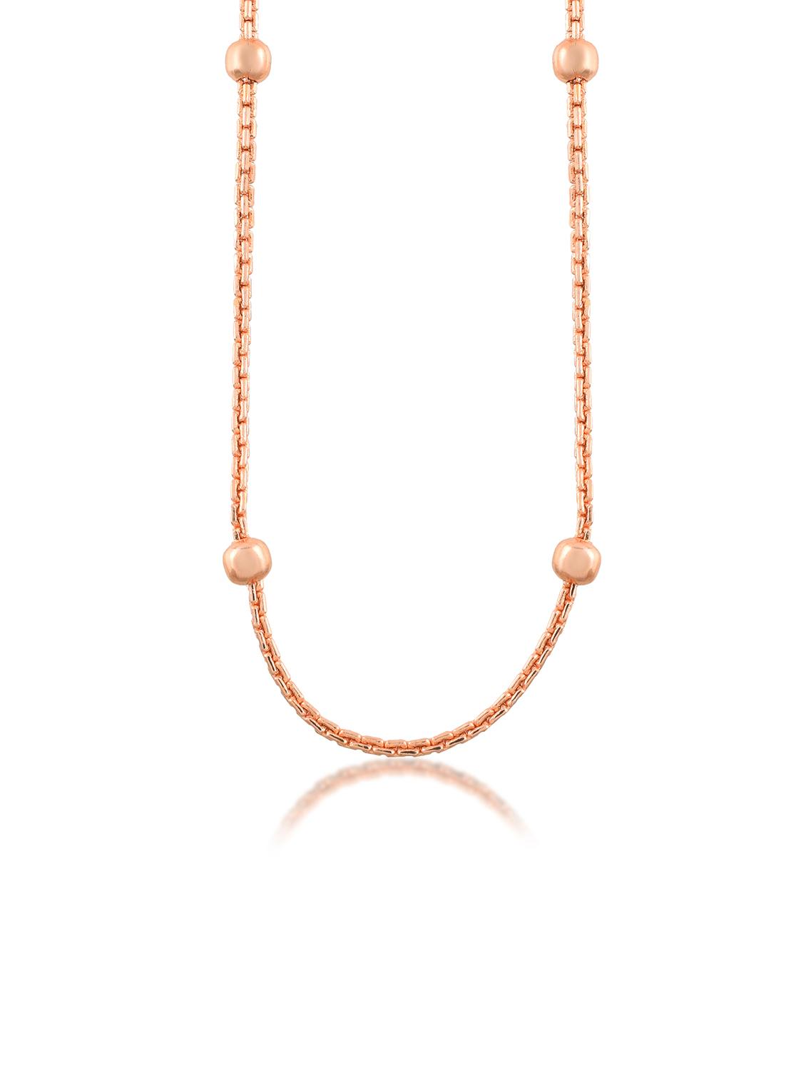brown brass chain necklace - 21788833 - Zoom Image - 0