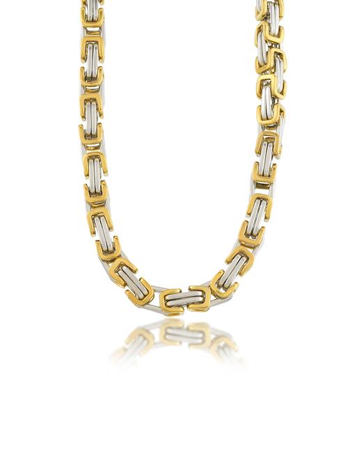 gold brass chain necklace - 21788857 -  Standard Image - 0