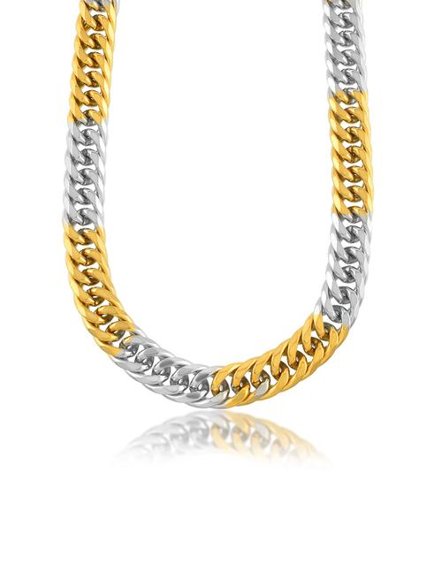 gold brass chain necklace - 21788859 - Standard Image - 0