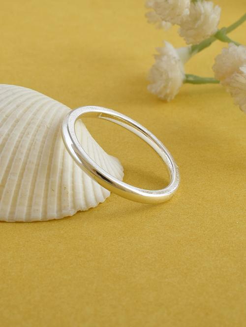 silver brass finger  ring - 21788865 -  Standard Image - 0