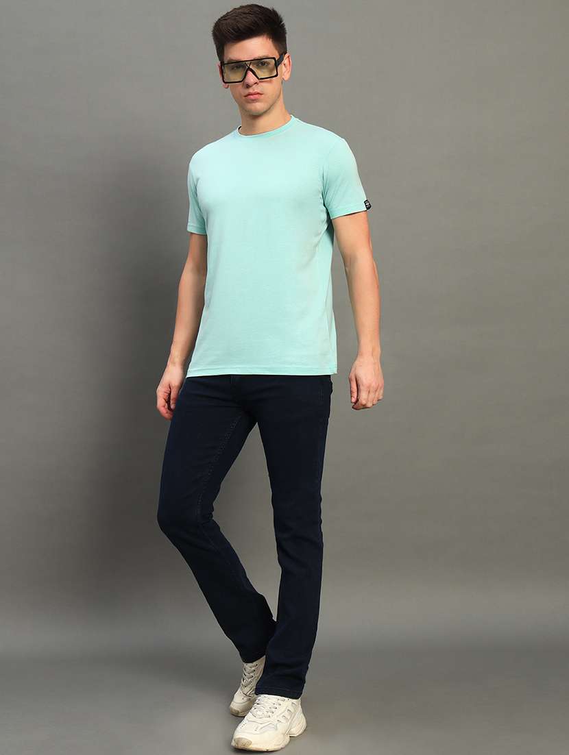 men solid short sleeve regualr fit t-shirt - 21789605 -  Standard Image - 3