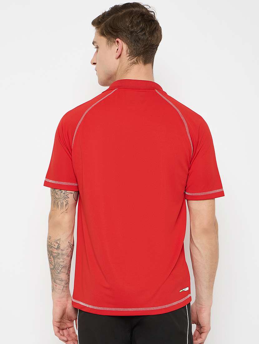 men printed short sleeves polo t-shirt - 21790980 -  Standard Image - 3