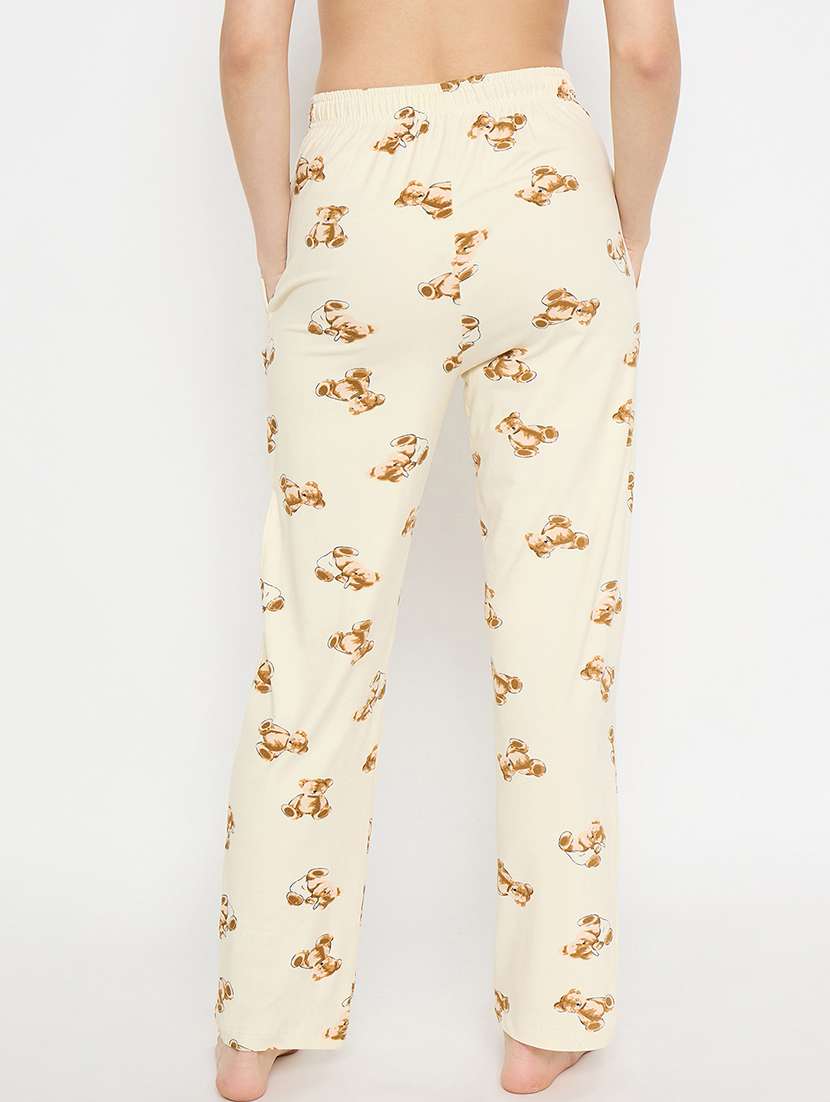 women printed mid rise pajama - 21791047 -  Standard Image - 3