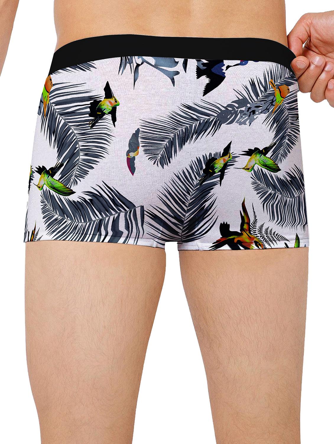 men printed low rise trunks brief - 21793005 - Standard Image - 3