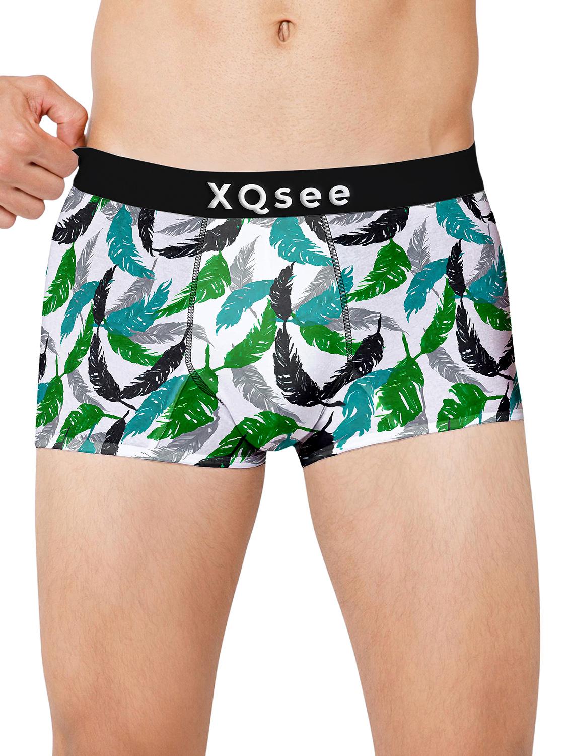 men printed low rise trunks brief - 21793007 - Zoom Image - 0