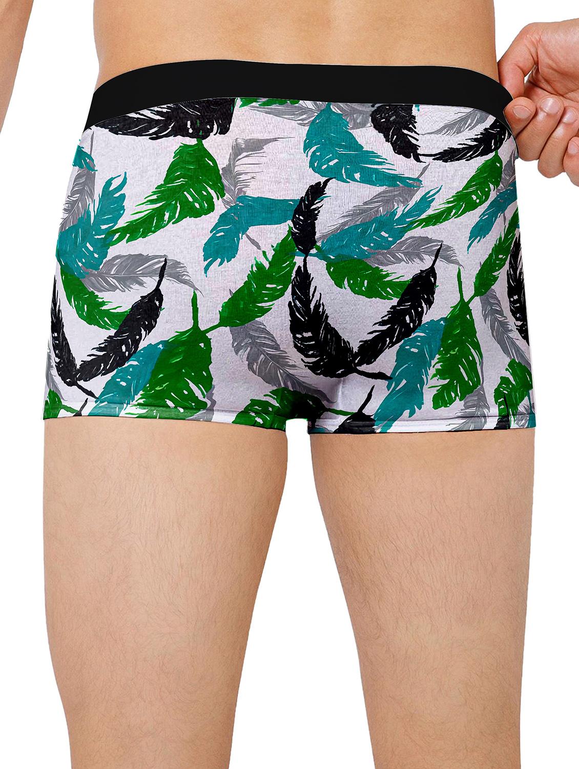 men printed low rise trunks brief - 21793007 - Standard Image - 3