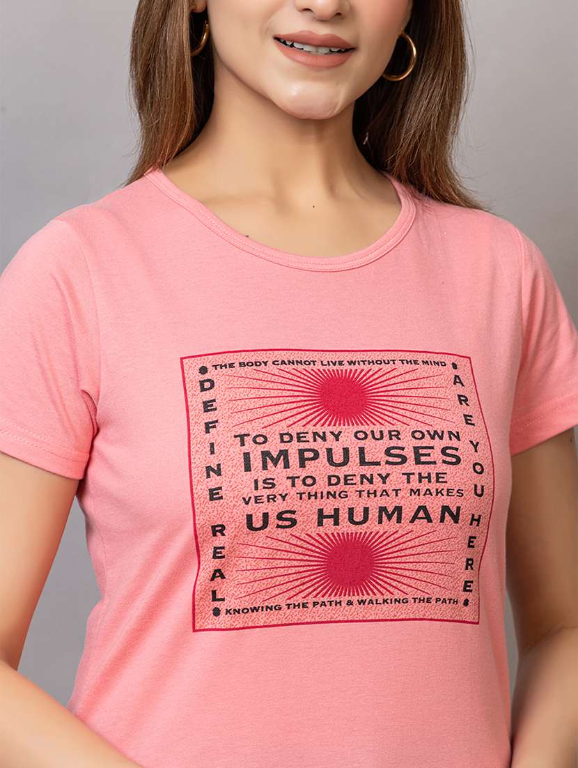 women pack of 2 printed short sleeves t-shirt - 21793190 -  Standard Image - 3