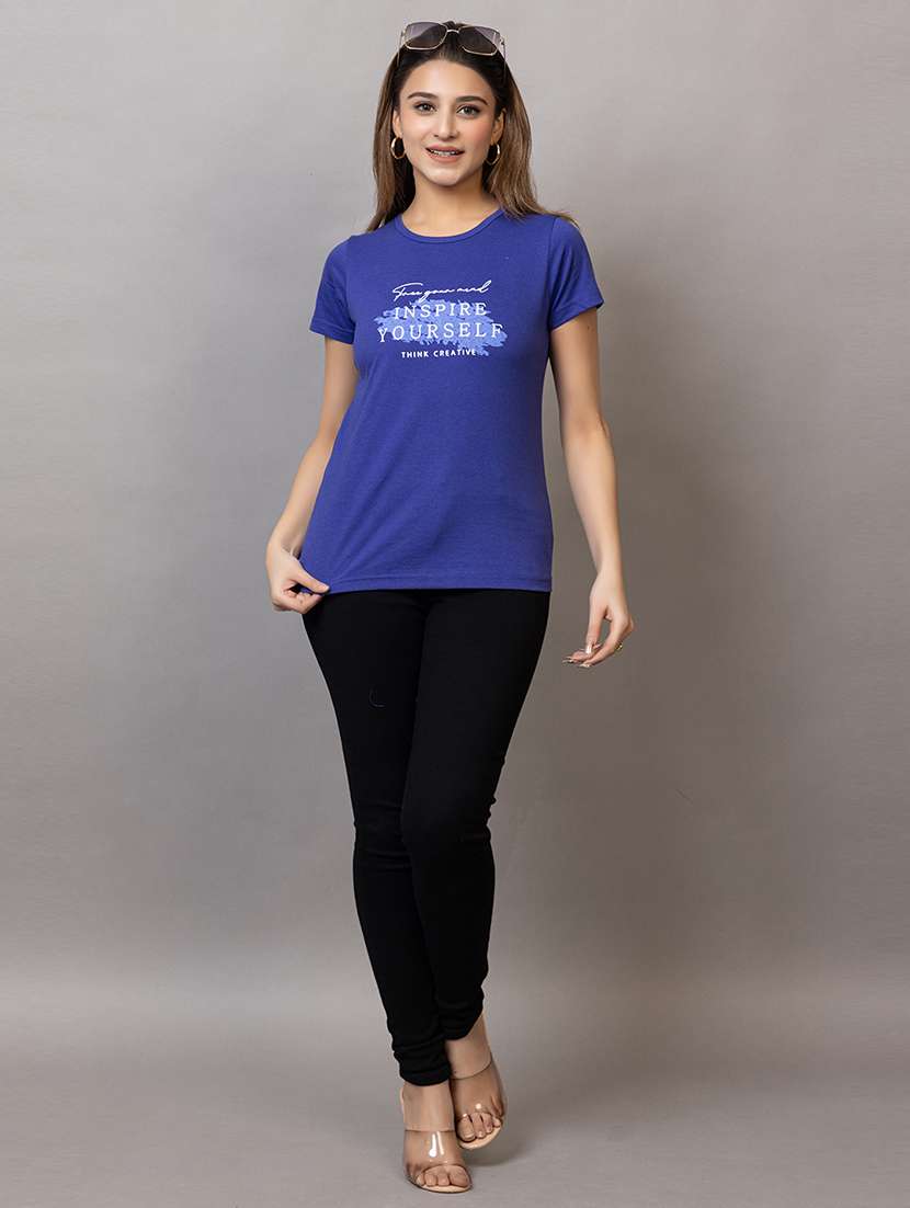 women pack of 2 printed short sleeves t-shirt - 21793190 -  Standard Image - 5